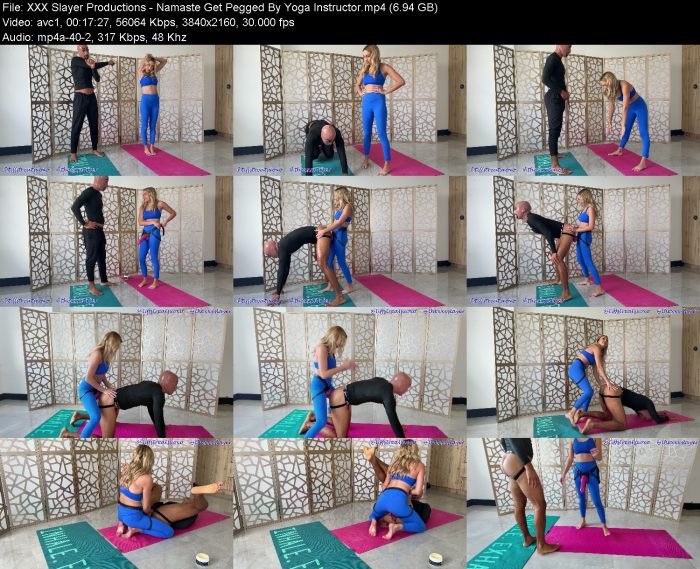 XXX Slayer Productions - Namaste Get Pegged By Yoga Instructor | FemDom | Kinkmixer