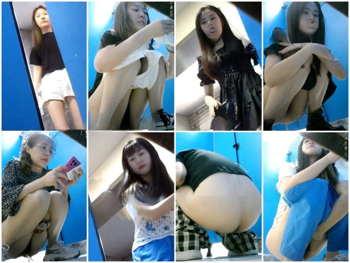 Public Restroom China Toilet Voyeur sifangktv 2629-2631