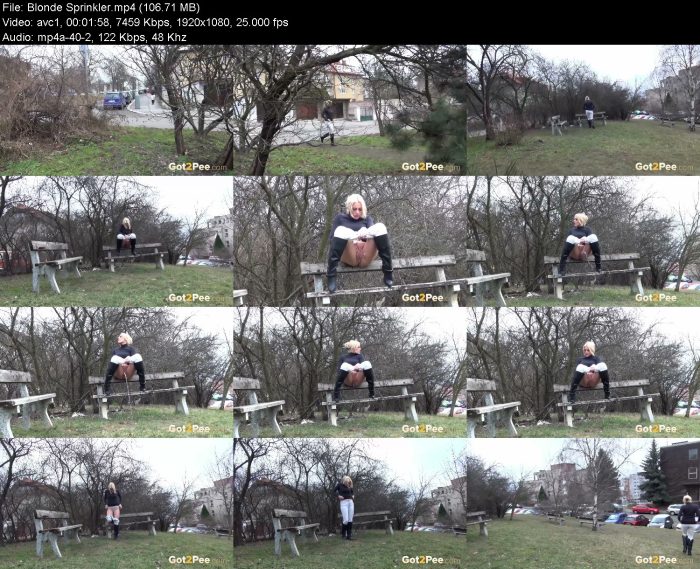 Blonde Sprinkler – KinkMixer - Violent Crazy Desires Blonde Sprinkler | Pee | Kinkmixer