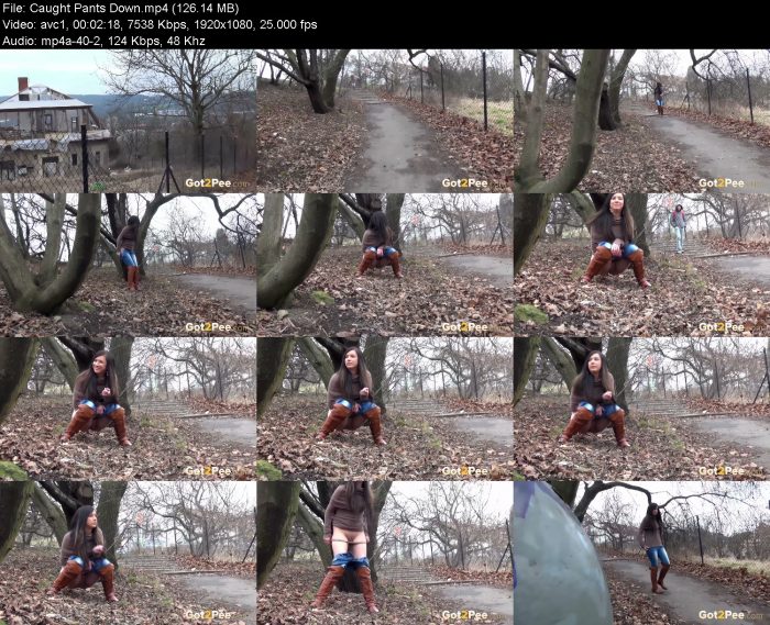 Caught Pants Down | Pee | Kinkmixer