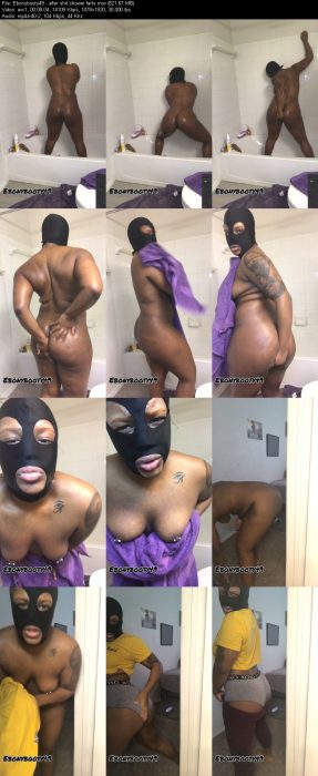Ebonybooty49 - after shit shower farts | Poop Girls | Kinkmixer