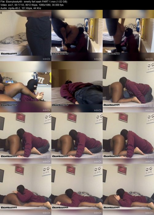 Ebonybooty49 - smelly fart sash PART 1 | Poop Girls | Kinkmixer