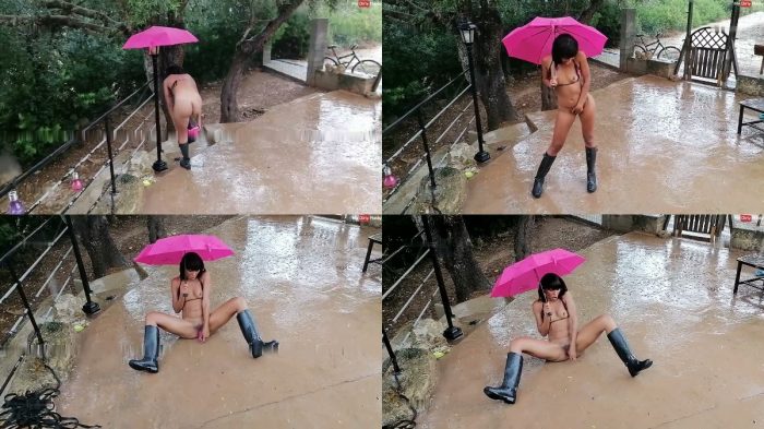 LaKishaLee – Im Regen vollig abgewichst