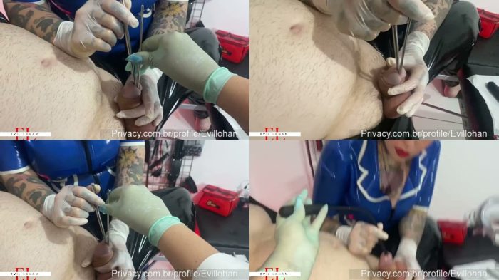 Mistress Lohan and my friend – Urethral And Needle