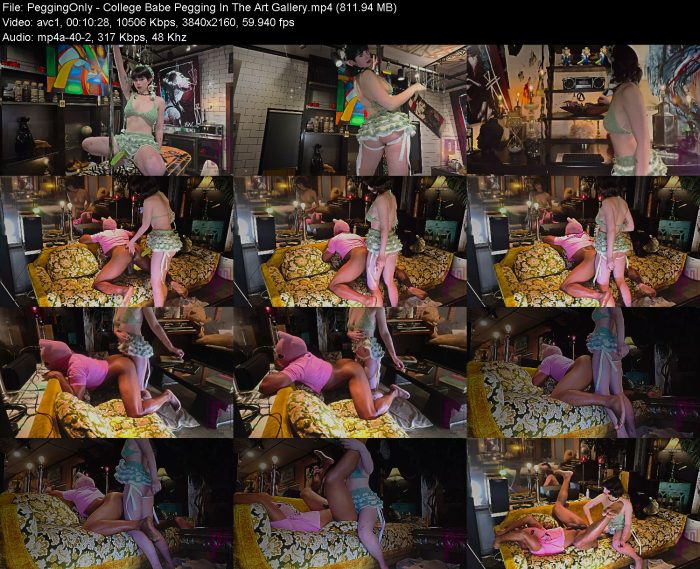 PeggingOnly - College Babe Pegging In The Art Gallery – KinkMixer - Violent Crazy Desires PeggingOnly - College Babe Pegging In The Art Gallery | FemDom | Kinkmixer