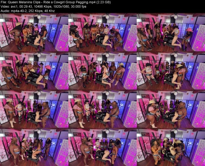 Queen Melanins Clips - Ride a Cowgirl Group Pegging – KinkMixer - Violent Crazy Desires Queen Melanins Clips - Ride a Cowgirl Group Pegging | FemDom | Kinkmixer