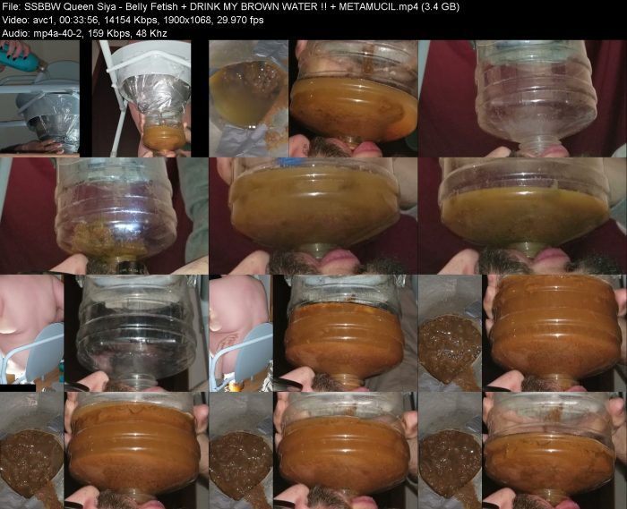 SSBBW Queen Siya - Belly Fetish + DRINK MY BROWN WATER !! + METAMUCIL – KinkMixer - Violent Crazy Desires SSBBW Queen Siya - Belly Fetish + DRINK MY BROWN WATER !! + METAMUCIL | Toilet Slavery | Kinkmixer