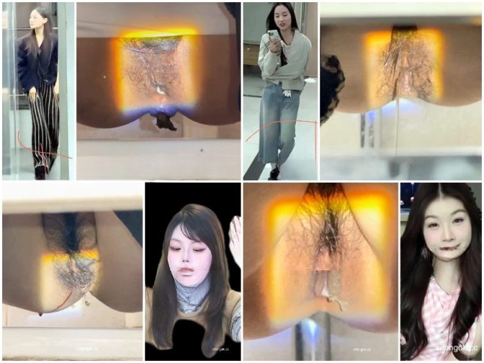 Public Restroom 【トイレ盗撮】強引な撮影と照明 - スマホの鮮明なピントがマンコとアナルを丸出しに | Toilet Voyeurism | Kinkmixer