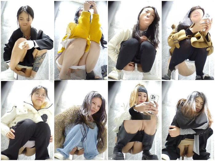 Public Restroom China Toilet Voyeur sifangktv 2671-2673 | Toilet Voyeurism | Kinkmixer