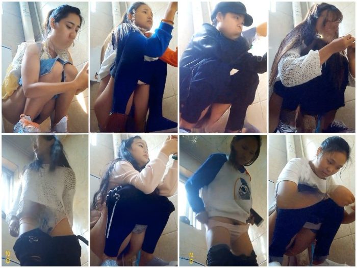 Public Restroom China Toilet Voyeur sifangktv 2707-2709 | Toilet Voyeurism | Kinkmixer