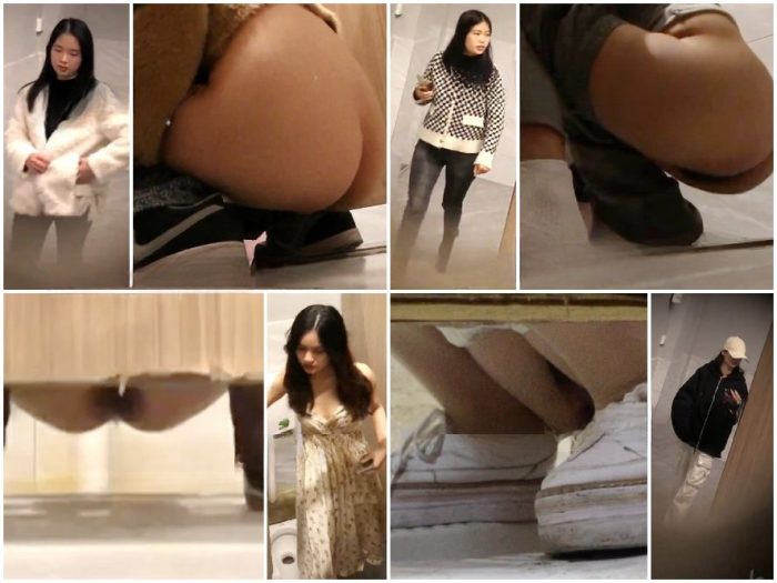 Public Restroom China Toilet Voyeur sifangktv 2722-2724 | Toilet Voyeurism | Kinkmixer