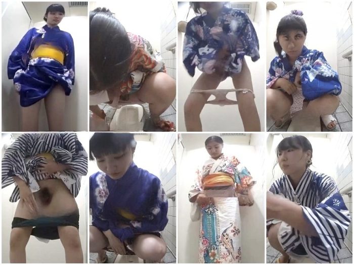Nude Ass 【盗○】浴衣でおしっこ
