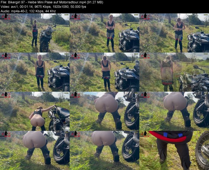 Bikergirl 97 - Heibe Mini Pisse auf Motorradtour – KinkMixer - Violent Crazy Desires Bikergirl 97 - Heibe Mini Pisse auf Motorradtour | Pee | Kinkmixer