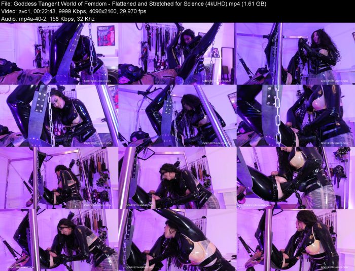 Goddess Tangent World of Femdom - Flattened and Stretched for Science (4... – KinkMixer - Violent Crazy Desires Goddess Tangent World of Femdom - Flattened and Stretched for Science (4... | FemDom | Kinkmixer
