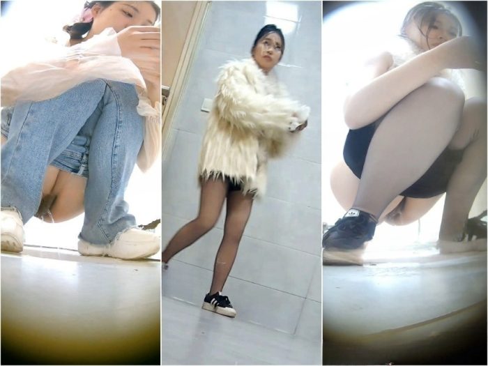 Girls on the Toilet トイレカメラマスターの世界❤️ ビリヤード場の女子トイレをハンディカメラで覗き見。ビリヤードをしながらお... | Toilet Voyeurism | Kinkmixer