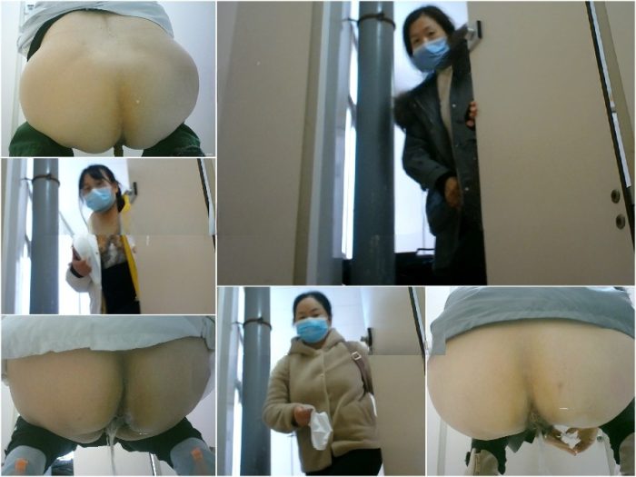 Girls on the Toilet 4月に流出した新しい映像❤️ 熟練の写真家が、高解像度で透かしのない映像を使って、病院の女性用トイレで排... | Toilet Voyeurism | Kinkmixer