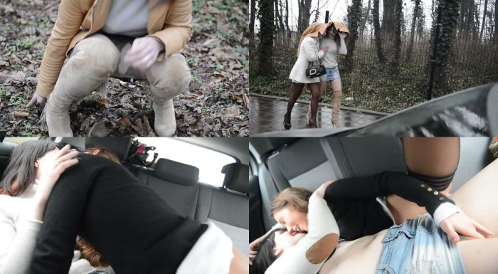 Julie Skyhigh – lesbian pee and kiss