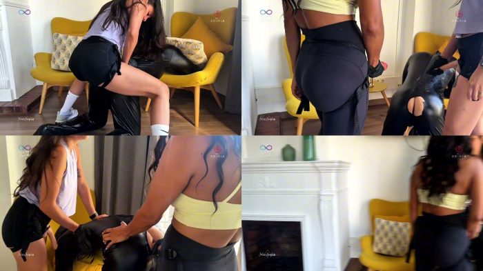 Kingdom Of Infinity – Miss Infinity – Pegging Party With This Slave In A…