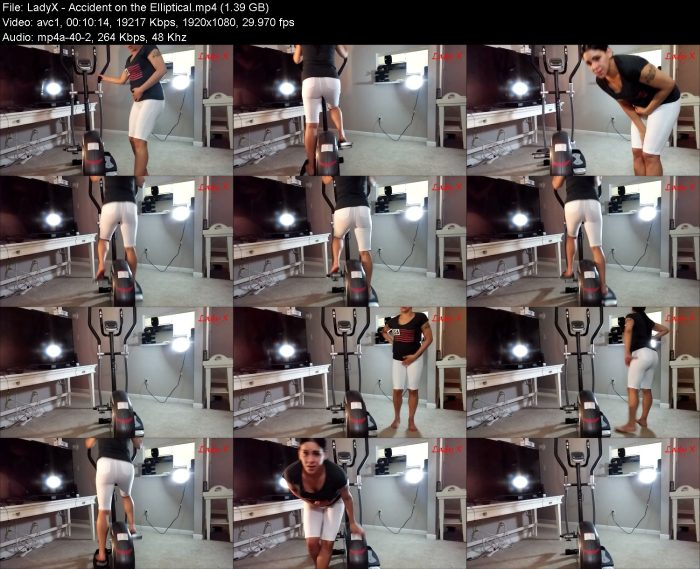 LadyX - Accident on the Elliptical – KinkMixer - Violent Crazy Desires LadyX - Accident on the Elliptical | Poop Girls | Kinkmixer