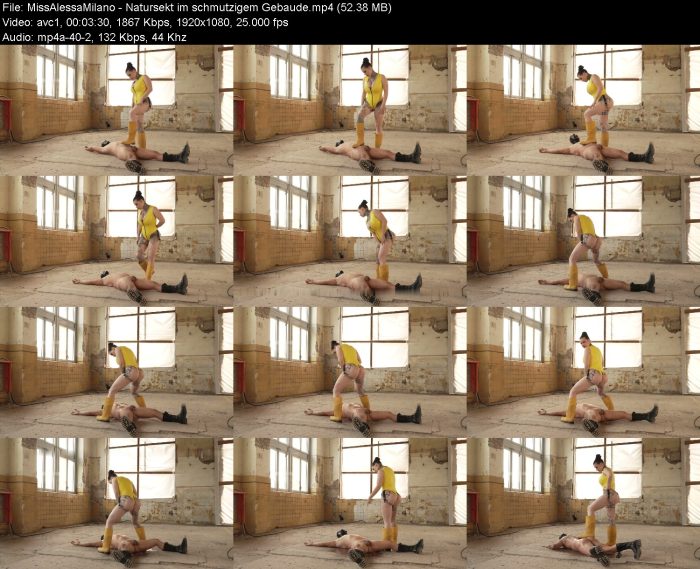 MissAlessaMilano - Natursekt im schmutzigem Gebaude – KinkMixer - Violent Crazy Desires MissAlessaMilano - Natursekt im schmutzigem Gebaude | Pee | Kinkmixer