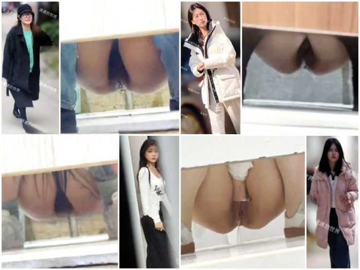 Spy Today 手持ちによるスナップ写真：ビリヤード場にいる数人の若い女性たち (68V)