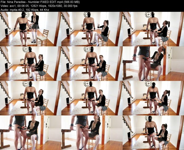 Nina Paradisa - Numbler FIXED EDIT – KinkMixer - Violent Crazy Desires Nina Paradisa - Numbler FIXED EDIT | FemDom | Kinkmixer