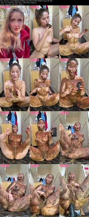 Ninounini - SCAT BDSM & EATING DOG SHIT IN THE FOREST | Poop Girls | Kinkmixer
