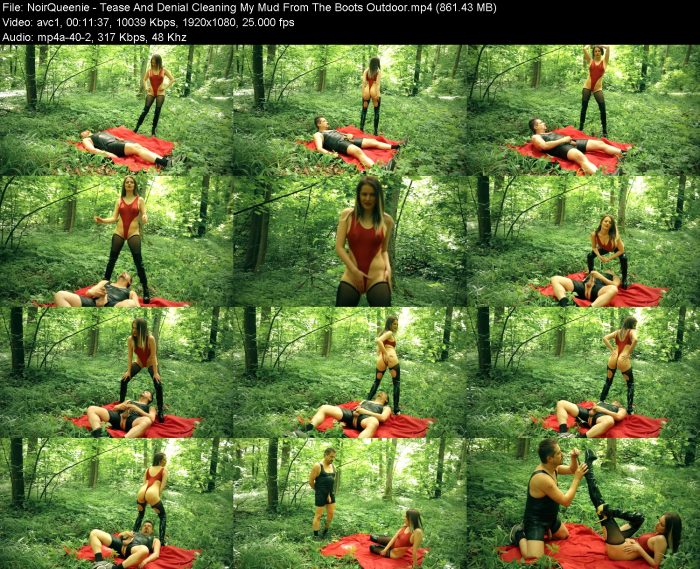 NoirQueenie - Tease And Denial Cleaning My Mud From The Boots Outdoor – KinkMixer - Violent Crazy Desires NoirQueenie - Tease And Denial Cleaning My Mud From The Boots Outdoor | FemDom | Kinkmixer