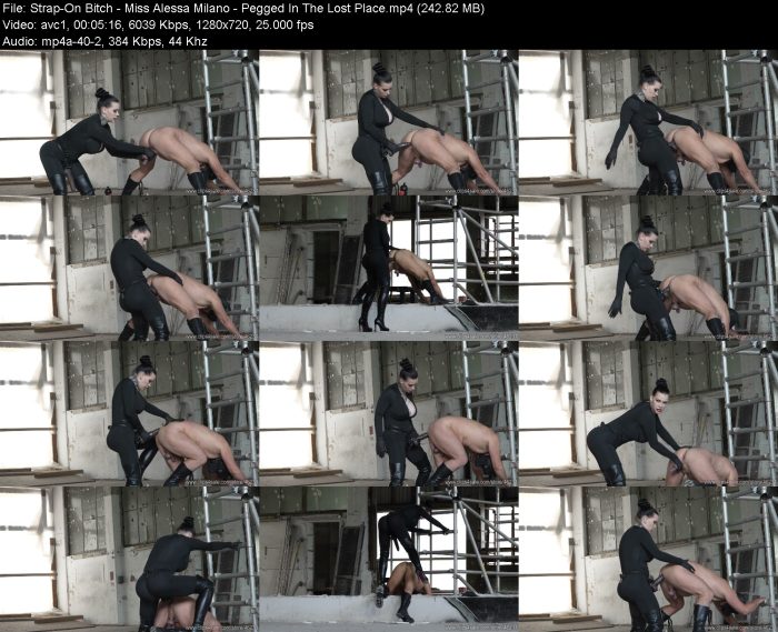 Strap-On Bitch - Miss Alessa Milano - Pegged In The Lost Place | FemDom | Kinkmixer