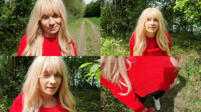 blondes teen girl – ERWISCHT – Wild Pissen im Wald endet mit Blowjob – M…