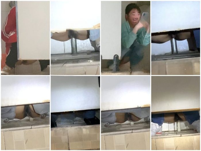 Public Restroom China Toilet Voyeur sifangktv 2767-2769