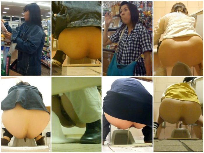 Girls on the Toilet き〇りーぱ〇ゅぱ〇ゅのトイレ | Toilet Voyeurism | Kinkmixer