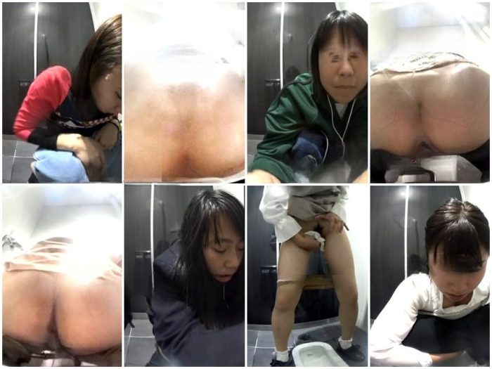 Girls on the Toilet 無】女子トイレ極太が出る瞬間ドアを開けられちゃうハプニング