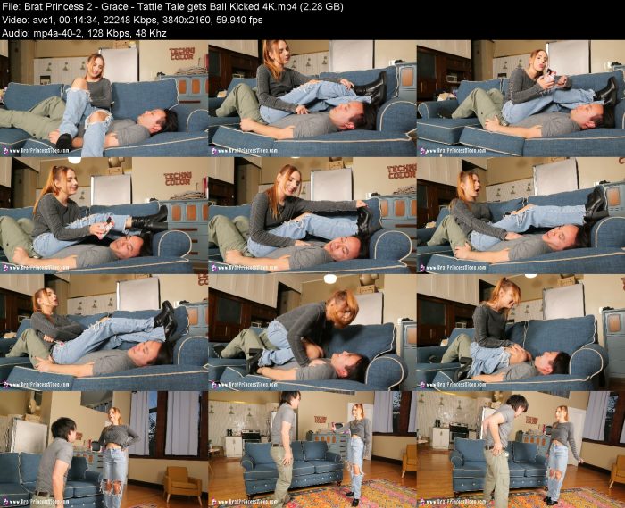 Brat Princess 2 - Grace - Tattle Tale gets Ball Kicked 4K – KinkMixer - Violent Crazy Desires Brat Princess 2 - Grace - Tattle Tale gets Ball Kicked 4K | FemDom | Kinkmixer