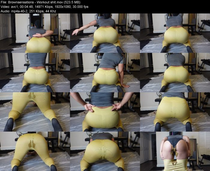 Brownsensations - Workout shit – KinkMixer - Violent Crazy Desires Brownsensations - Workout shit | Poop Girls | Kinkmixer