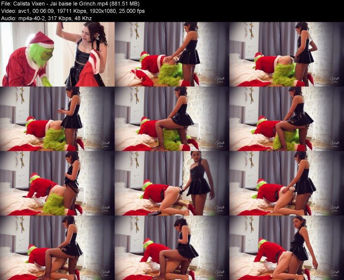 Calista Vixen - Jai baise le Grinch – KinkMixer - Violent Crazy Desires Calista Vixen - Jai baise le Grinch | FemDom | Kinkmixer