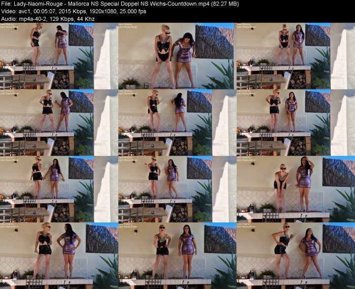Lady-Naomi-Rouge - Mallorca NS Special Doppel NS Wichs-Countdown | Pee | Kinkmixer