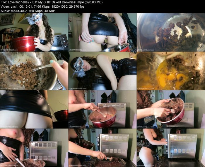 LoveRachelle2 - Eat My SHIT Baked Brownies! – KinkMixer - Violent Crazy Desires LoveRachelle2 - Eat My SHIT Baked Brownies! | Poop Girls | Kinkmixer