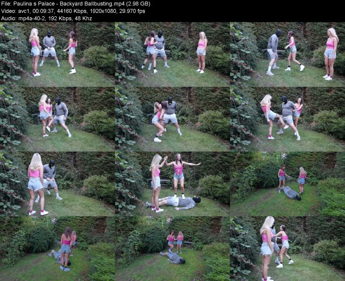 Paulina s Palace - Backyard Ballbusting | FemDom | Kinkmixer