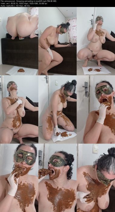 princessscat - Smearing and putting in mouth!!!! | Poop Girls | Kinkmixer