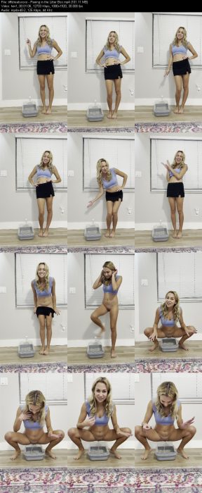 tiffstreatsxoxo - Peeing in the Litter Box | Pee | Kinkmixer