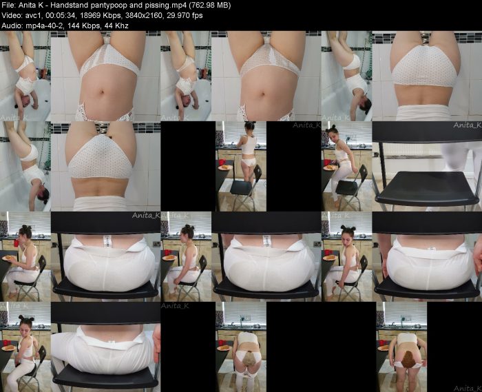 Anita K - Handstand pantypoop and pissing – KinkMixer - Violent Crazy Desires Anita K - Handstand pantypoop and pissing | Poop Girls | Kinkmixer