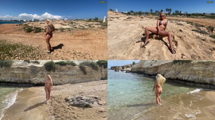 Casting66 – Blondes Teen Pisst Zweimal Am Meer