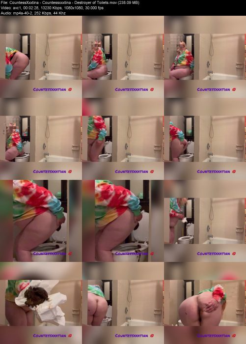CountessXxxtina - Countessxxxtina - Destroyer of Toilets – KinkMixer - Violent Crazy Desires CountessXxxtina - Countessxxxtina - Destroyer of Toilets | Poop Girls | Kinkmixer
