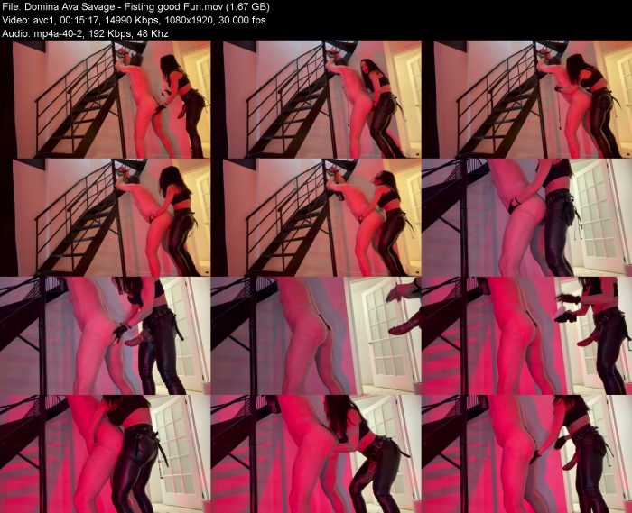 Domina Ava Savage - Fisting good Fun | FemDom | Kinkmixer