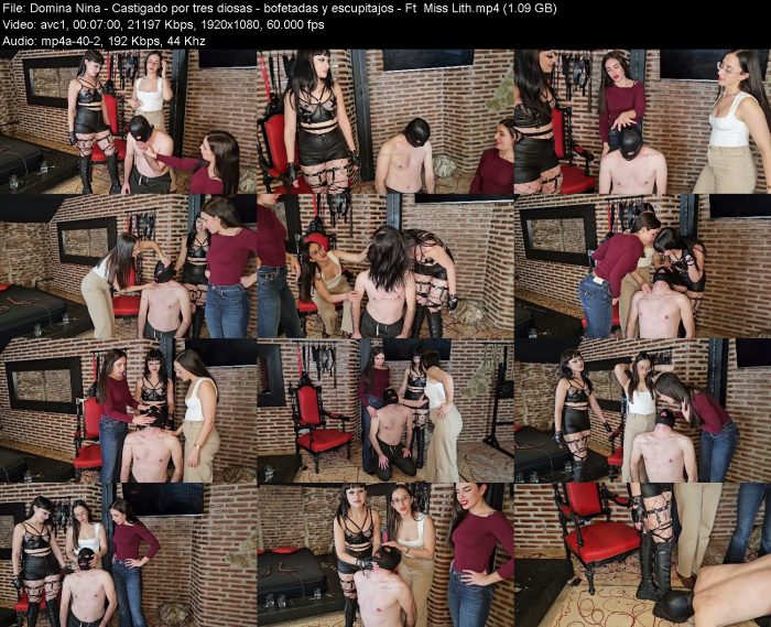 Domina Nina - Castigado por tres diosas - bofetadas y escupitajos - Ft ... – KinkMixer - Violent Crazy Desires Domina Nina - Castigado por tres diosas - bofetadas y escupitajos - Ft ... | FemDom | Kinkmixer