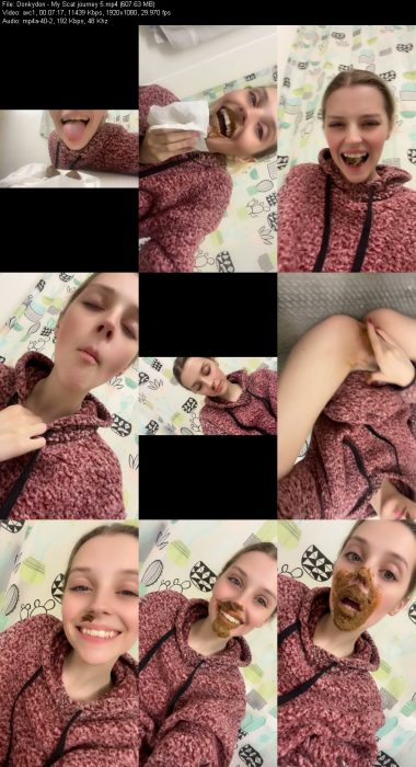 Donkydon - My Scat journey 5 | Poop Girls | Kinkmixer