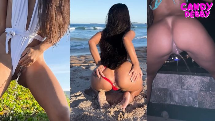 Menina Mijona Compilation pee pis Xixi Watersports outdoor