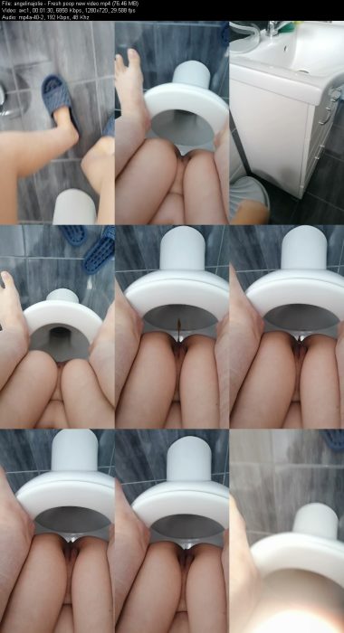 angelinajolie - Fresh poop new video | Poop Girls | Kinkmixer