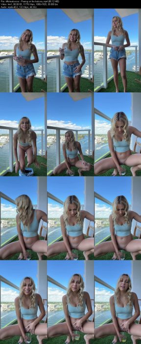 tiffstreatsxoxo - Peeing on the balcony – KinkMixer - Violent Crazy Desires tiffstreatsxoxo - Peeing on the balcony | Pee | Kinkmixer